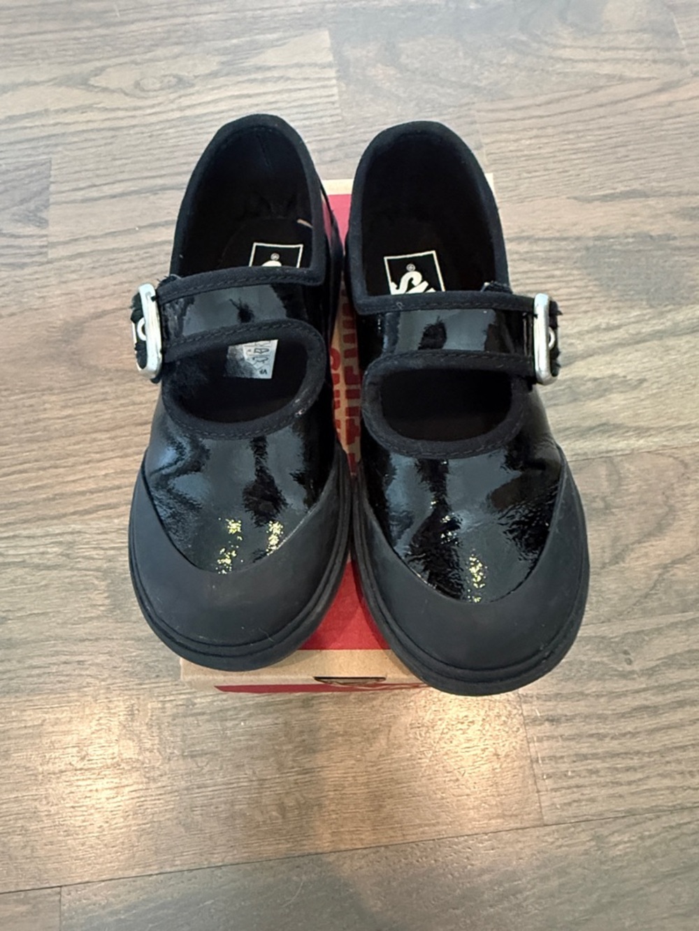 Girls Vans Maryjane toddler Shoe w/box - Picture 3 of 6